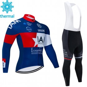 Conjunto Maillot + Culotte largo con tirantes Invierno Termico 2020 IAM Cycling N002